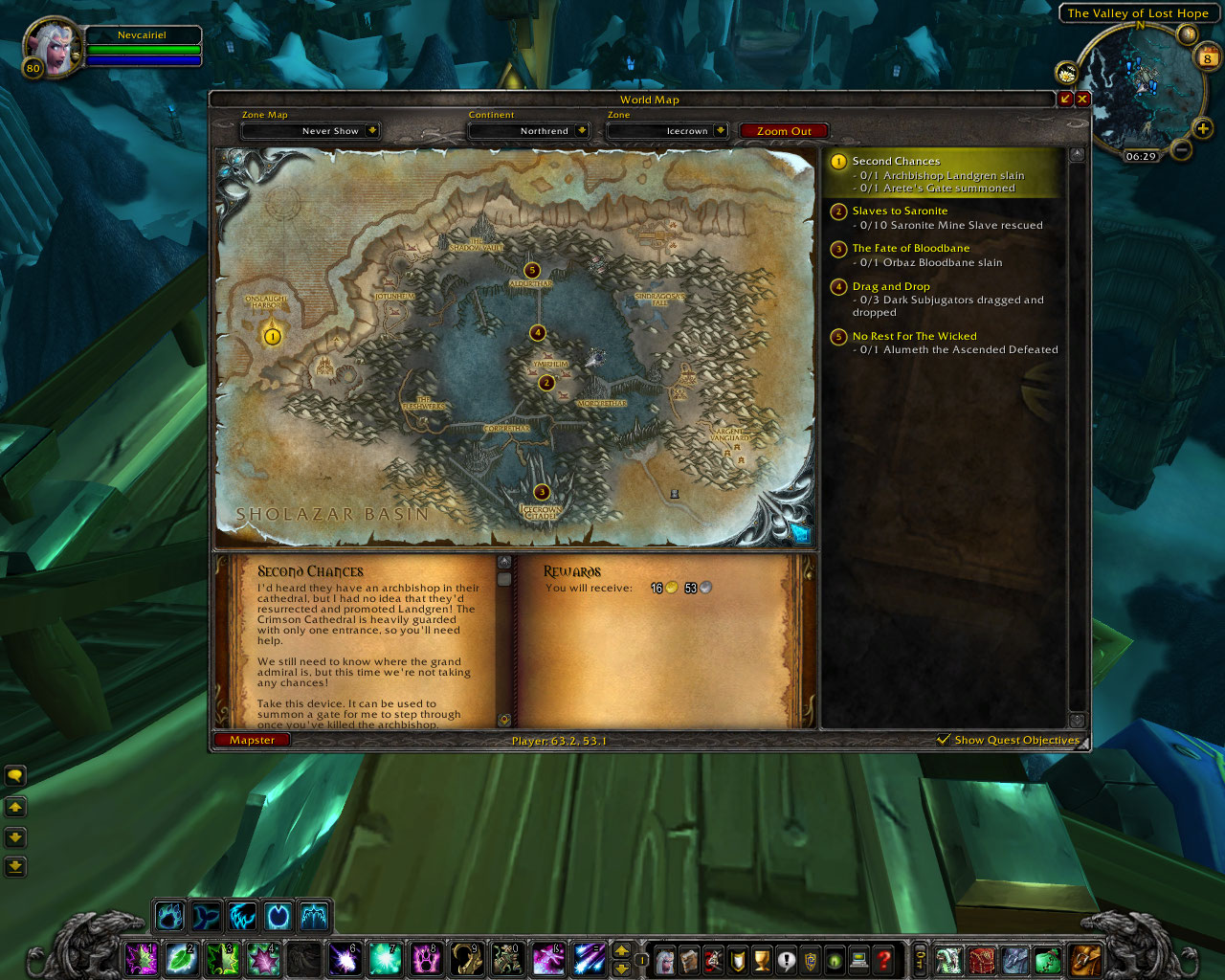 Wow addons map redesign list